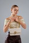Vince Camuto Amore - Cream Bolso de hombro